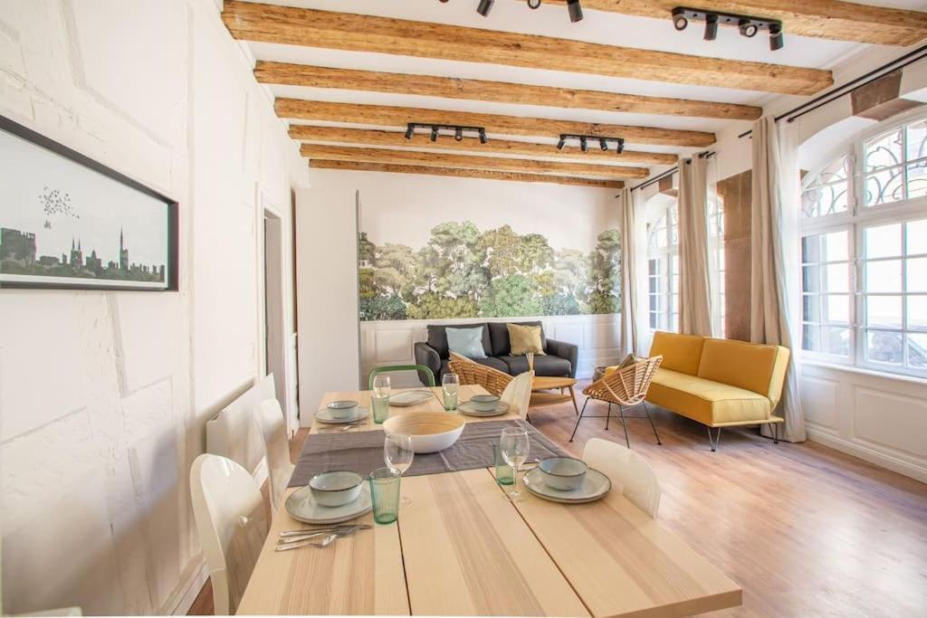 La Halte Strasbourgeoise - Superbe Appt Pres De La Petite France Apartment ภายนอก รูปภาพ